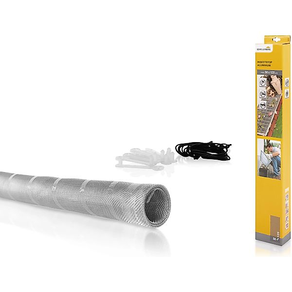 SCHELLENBERG Lichtschachtabdeckung aus Aluminiumgewebe inkl. Befestigungsma günstig online kaufen