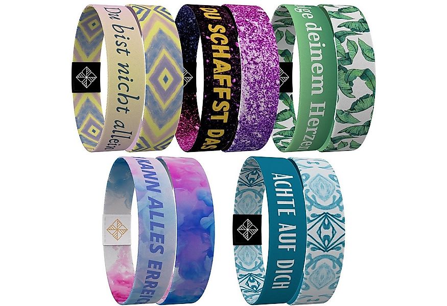 juma Armband - glaubensband - 5er Sets- Verschiedene Größen - Motivations-A günstig online kaufen