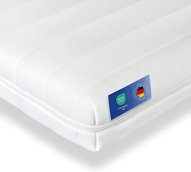 Träumegut24, Topper 10cm hoher ergonomischer 7-Zonen Kaltschaum Topper - H3 günstig online kaufen