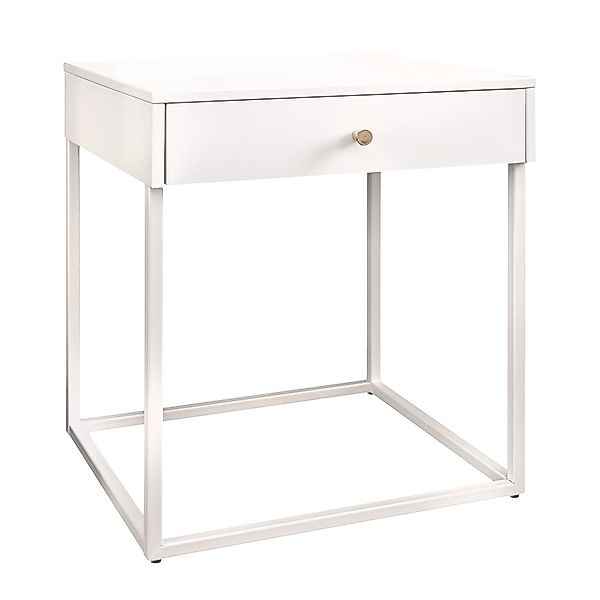 riess-ambiente Nachttisch SLIM LINE 50cm weiß günstig online kaufen