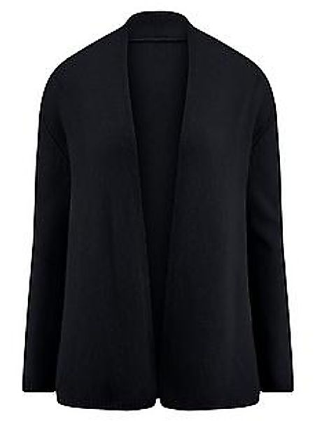 Strickjacke Stehkragen include blau günstig online kaufen