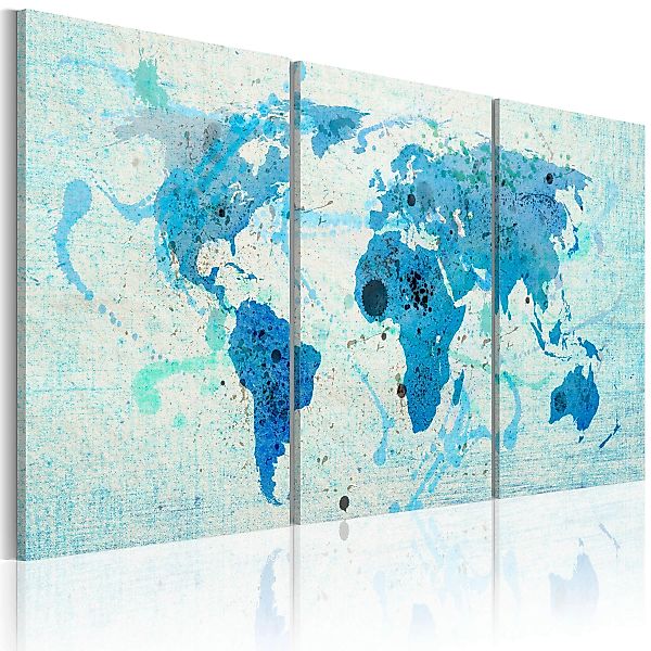 Wandbild - Kontinente wie Ozeane günstig online kaufen