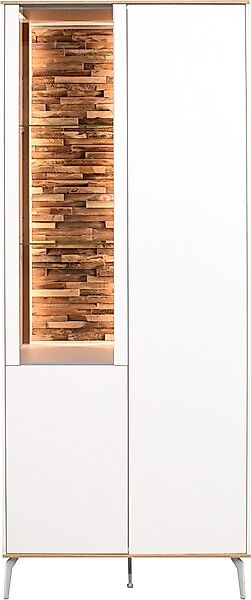 Mäusbacher Vitrine »Faro«, Faro Vitrinenschrank B 81 cm, inkl. Bel., Push t günstig online kaufen