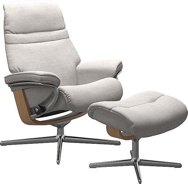 Stressless Relaxsessel "Sunrise", mit Cross Base, Größe S, M & L, Holzakzen günstig online kaufen