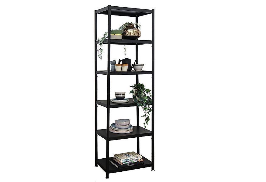 shelfr Regal mit 6 Ablagen - 61x41x210 Industrial Design Metallregal - Stan günstig online kaufen