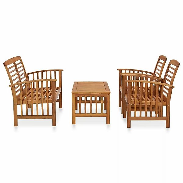 4-tlg. Garten-lounge-set Massivholz Akazie günstig online kaufen