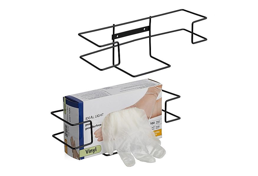 relaxdays Einweghandschuhe Handschuhspender 2er Set günstig online kaufen