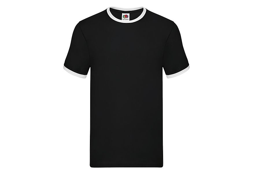 Fruit of the Loom Rundhalsshirt Fruit of the Loom Valueweight Ringer T günstig online kaufen