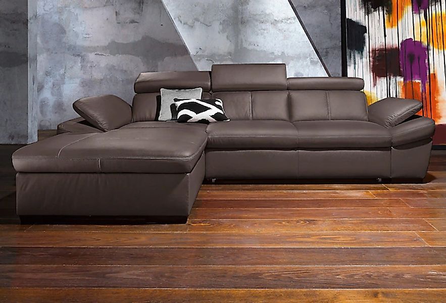 exxpo - sofa fashion Ecksofa »Salerno, klassisch modernes Funktionssofa, ho günstig online kaufen