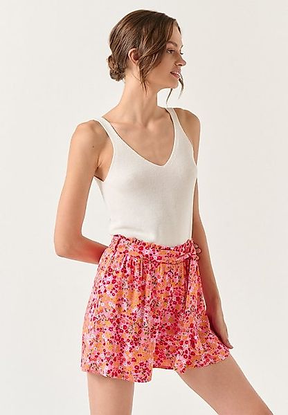 Jimmy Key Shorts Hohe Taille Blumenprint Shorts günstig online kaufen