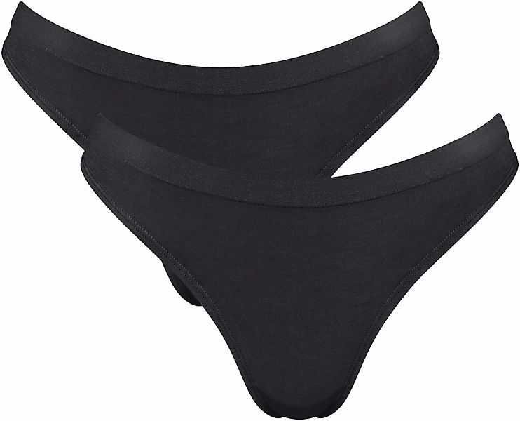 sloggi Tanga "GO Sense" 2er Pack, Modalmix, nahtlos, flacher Saum, elastisc günstig online kaufen