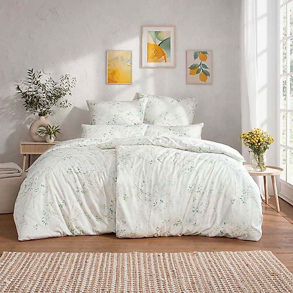 Estella Bettwäsche Svenja, Mako-Satin, 3 teilig günstig online kaufen