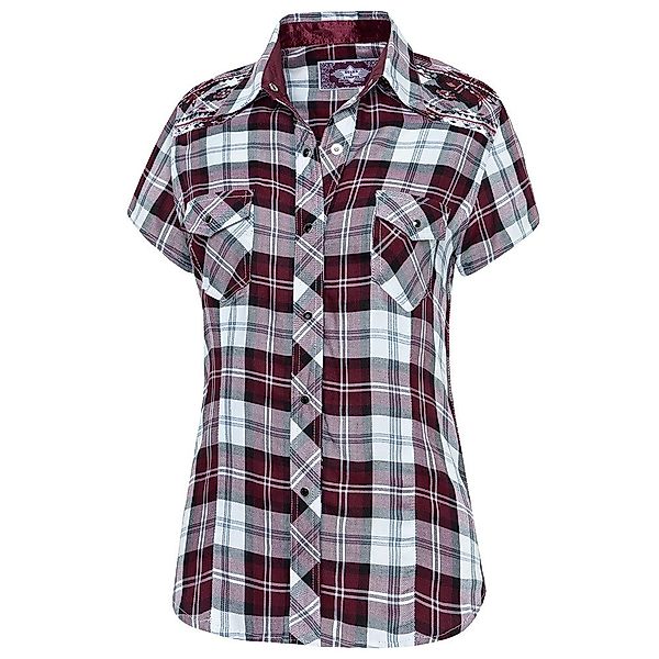 Stars & Stripes Kurzarmbluse Westernbluse Pasadena günstig online kaufen