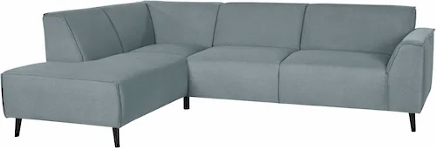DOMO collection Ecksofa »Amora, bequem und zeitlos, L-Form«, mit Federkern günstig online kaufen