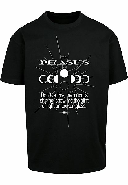 MisterTee Kurzarmshirt "MisterTee Unisex Moon Phases Tee" 1 Stk. tlg. günstig online kaufen