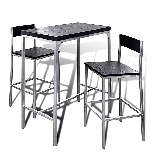 vidaXL Essgruppe Frühstücksbar Set, (2-tlg) günstig online kaufen