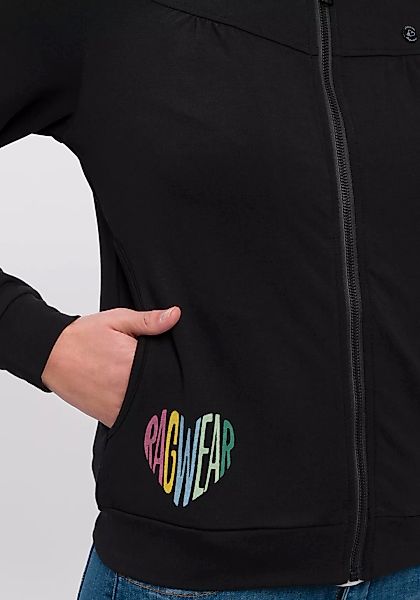 Ragwear Sweatjacke "KENIA LOVE O", im Rainbow Pride Look günstig online kaufen