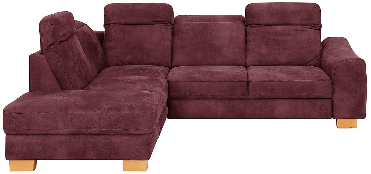 Home affaire Ecksofa Dundee L-Form, wahlweise günstig online kaufen