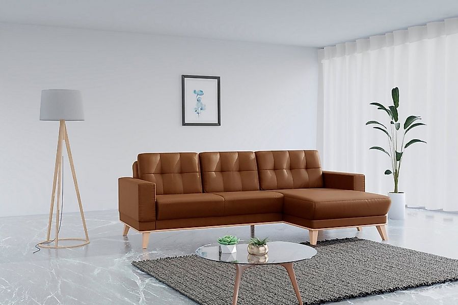 sit&more Ecksofa Lavida L-Form, wahlweise mit Kippfunktion und Bettkasten günstig online kaufen