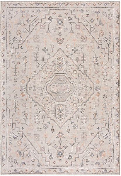 FLAIR RUGS Teppich »Teo«, rechteckig, 4 mm Höhe, Waschbarer Traditioneller günstig online kaufen