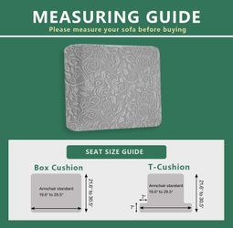 BTTO Sofahusse Stretch Floral Sofa Sitzkissenbezug günstig online kaufen