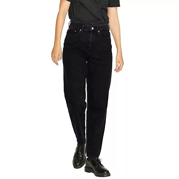 Jjxx Lisbon Mom Nr4004 Jeans Mit Hoher Taille 24 Black Denim günstig online kaufen