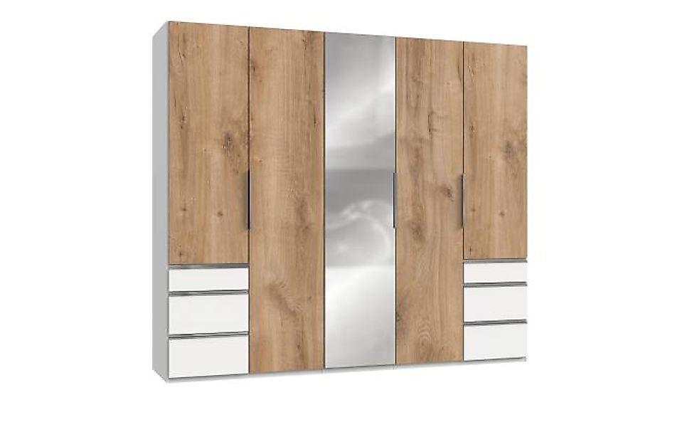 Drehtürenschrank 5trg mit 1 Spiegel LEVEL36 A von WIMEX Braun günstig online kaufen