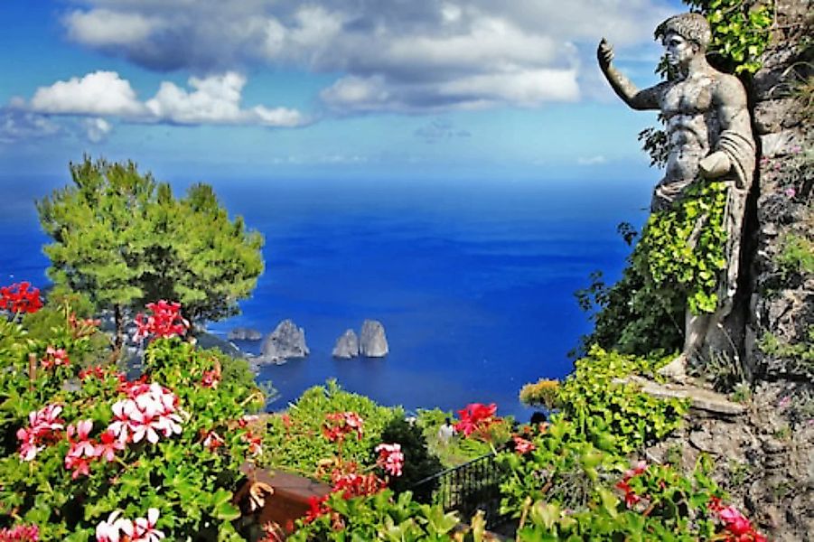 Papermoon Fototapete »Capri Island View« günstig online kaufen