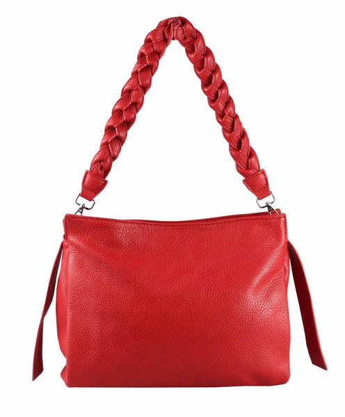 ITALYSHOP24 Schultertasche Damen Tasche Shopper FLECHTOPTIK günstig online kaufen