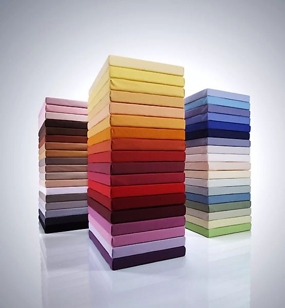 Bella Donna Jersey Spannbettlaken: Topqualität Tolle Farben Und Größen Wähl günstig online kaufen