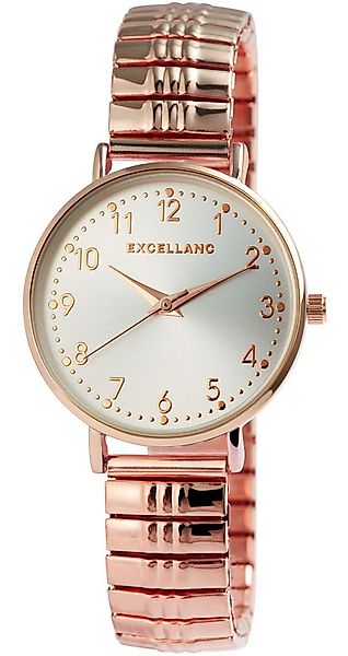 EXCELLANC Quarzuhr Emily Edelstahl-Zugarmband, Damen, 32 mm Gehäuse, schlic günstig online kaufen