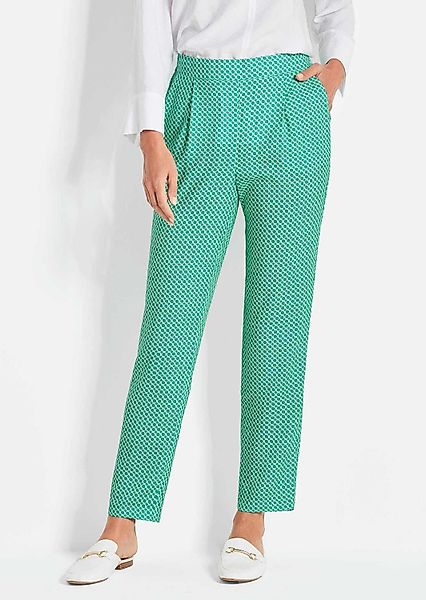 GOLDNER Stoffhose Kurzgröße: Druckhose SARA günstig online kaufen