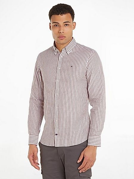 Tommy Hilfiger Langarmhemd "CL W-COTTON LINEN STRIPE SHIRT", modisch gestre günstig online kaufen