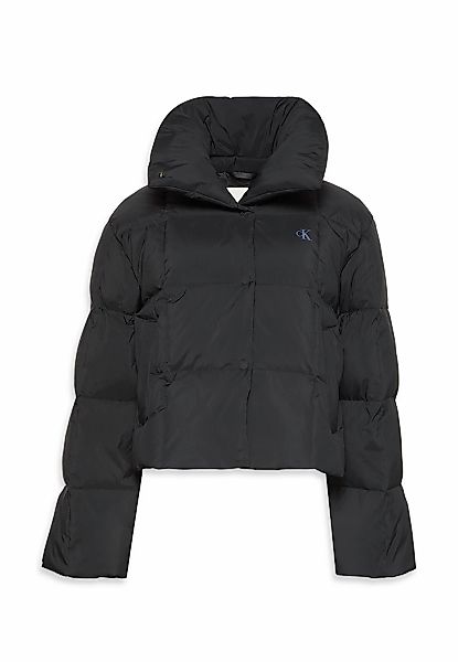 Calvin Klein Jeans Steppjacke "SHORT DOWN PUFFER" ohne Kapuze Mit Rundhalsa günstig online kaufen