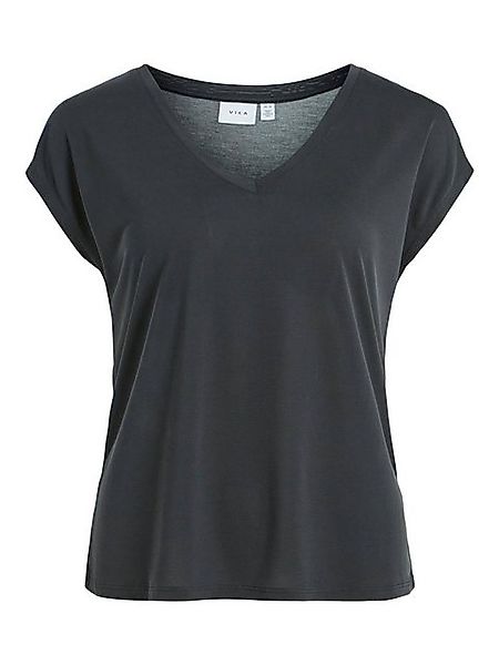 Vila T-Shirt Basic V-Neck Oberteil VIMODALA günstig online kaufen