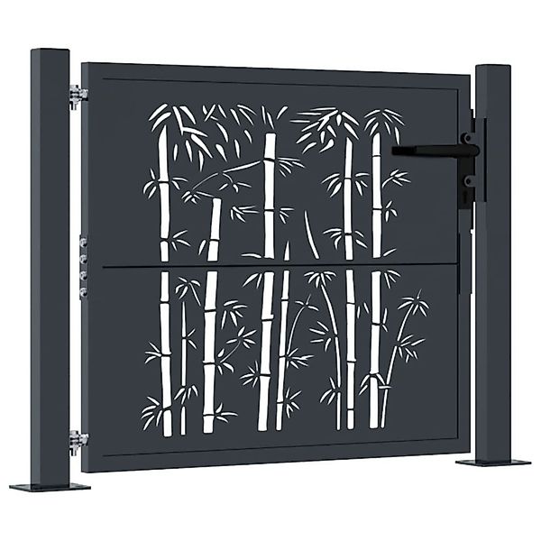 vidaXL Gartentor Gartentor Anthrazit 105x80 cm günstig online kaufen