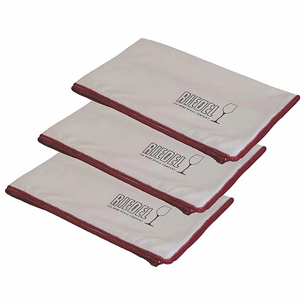 RIEDEL THE WINE GLASS COMPANY Geschirrtuch "Poliertücher 28,5 x 16,8 cm 3er günstig online kaufen