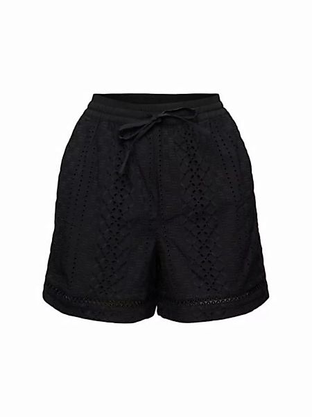 Esprit Shorts Bestickte Shorts, LENZING™ ECOVERO™ (1-tlg) günstig online kaufen