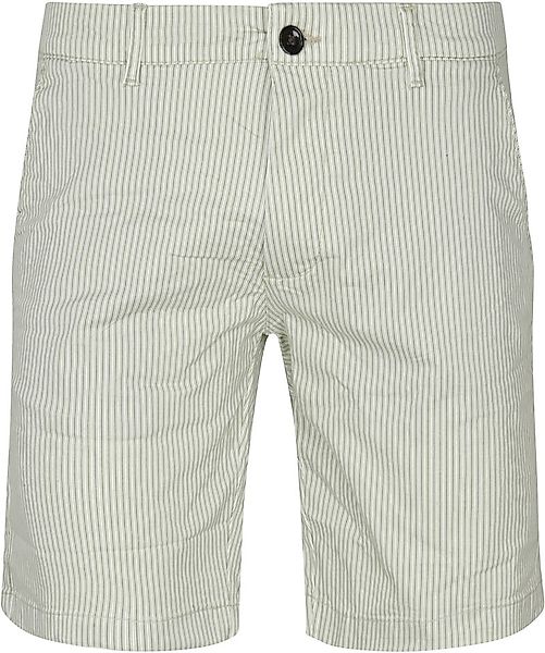 Dstrezzed Charlie Chino Shorts Streifen Grün - Größe 34 günstig online kaufen