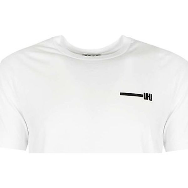 Les Hommes  T-Shirt UHT214 700P | Typography T-Shirt günstig online kaufen