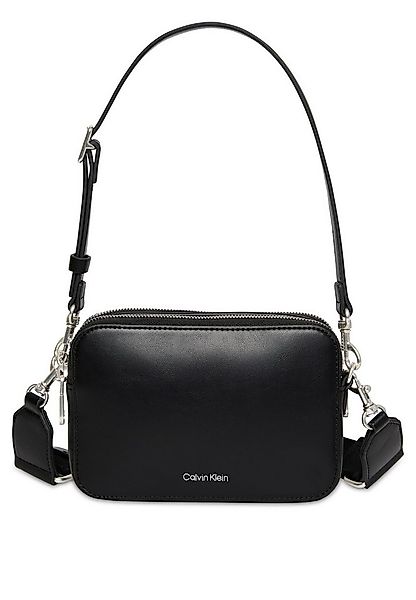 Calvin Klein Mini Bag WEBBING DOUBLE STRAP CAMERA BAG, Damen Schultertasche günstig online kaufen