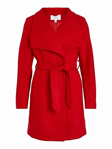 VILA Taillengürtel Mantel Damen Rot günstig online kaufen