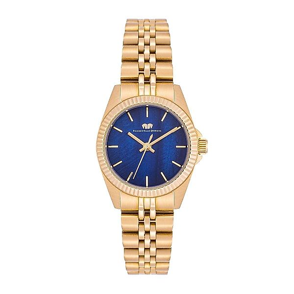 Rhodenwald & Söhne Quarzuhr Cassina gelbgold, günstig online kaufen