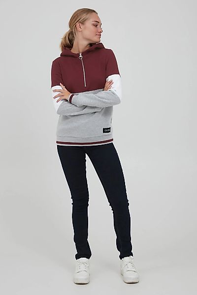 OXMO Hoodie OXOmara Kapuzenpullover mit Reißverschluss günstig online kaufen