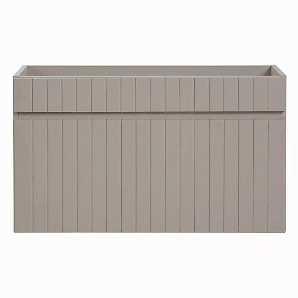 Lomadox Waschbeckenschrank IRAKLIO-56-CASHMERE Kaschmir, Rillen Design, 1 A günstig online kaufen