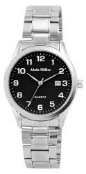 Alain Miller Quarzuhr 2800104 Edelstahlarmband, Datumsanzeige, günstig online kaufen