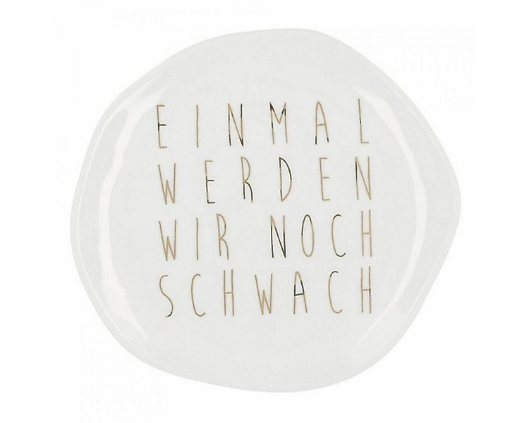 Räder Geschirr Design Teller Klein Einmal Werden Wir Noch Schwach (14 cm) günstig online kaufen