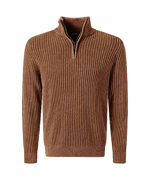 Pioneer Authentic Jeans Troyer "Knit 1/1 Troyer" in Strick-Optik günstig online kaufen