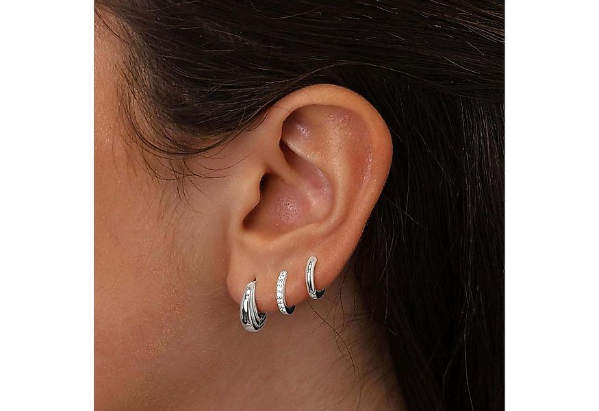 trends for living Schmuckset Geometrische runde Creolen einzigartiges 3-tei günstig online kaufen