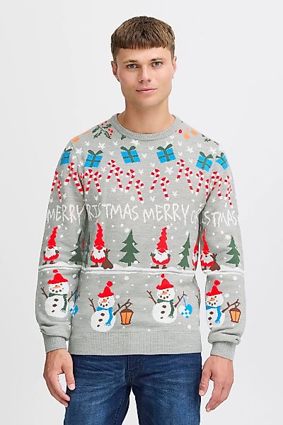 Blend Strickpullover "BHChristian" Weihnachtlicher Grobstrickpullover günstig online kaufen
